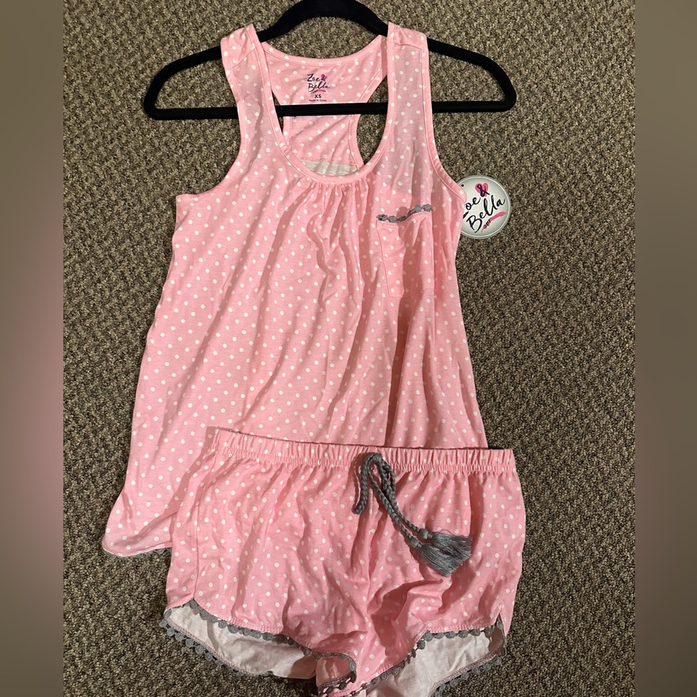 Zoe & Bella pajama set.